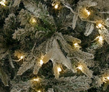 Lapland Fir Pre- Lit Christmas Tree 6ft/180cm - Warm White LEDs
