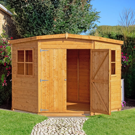 Shire Corner Shed 8x8