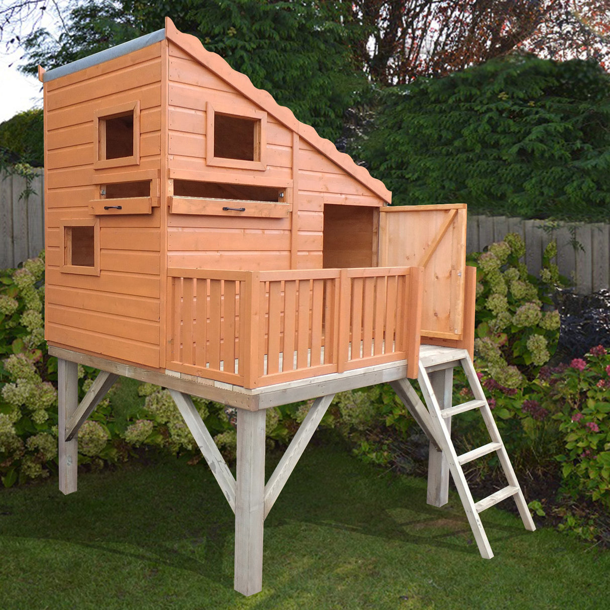 Shire Command Post + Platform Playhouse