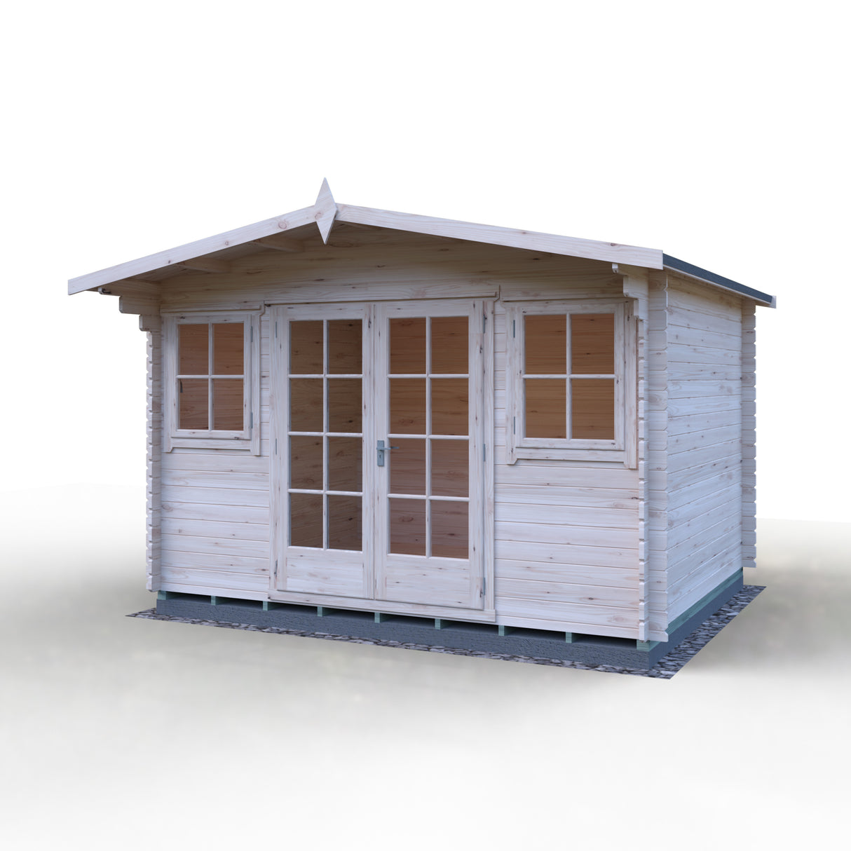 Shire Clipstone 12x10 Log Cabin