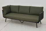 Emerald Rope Mini Corner Set with Height Adjustable Table - Green