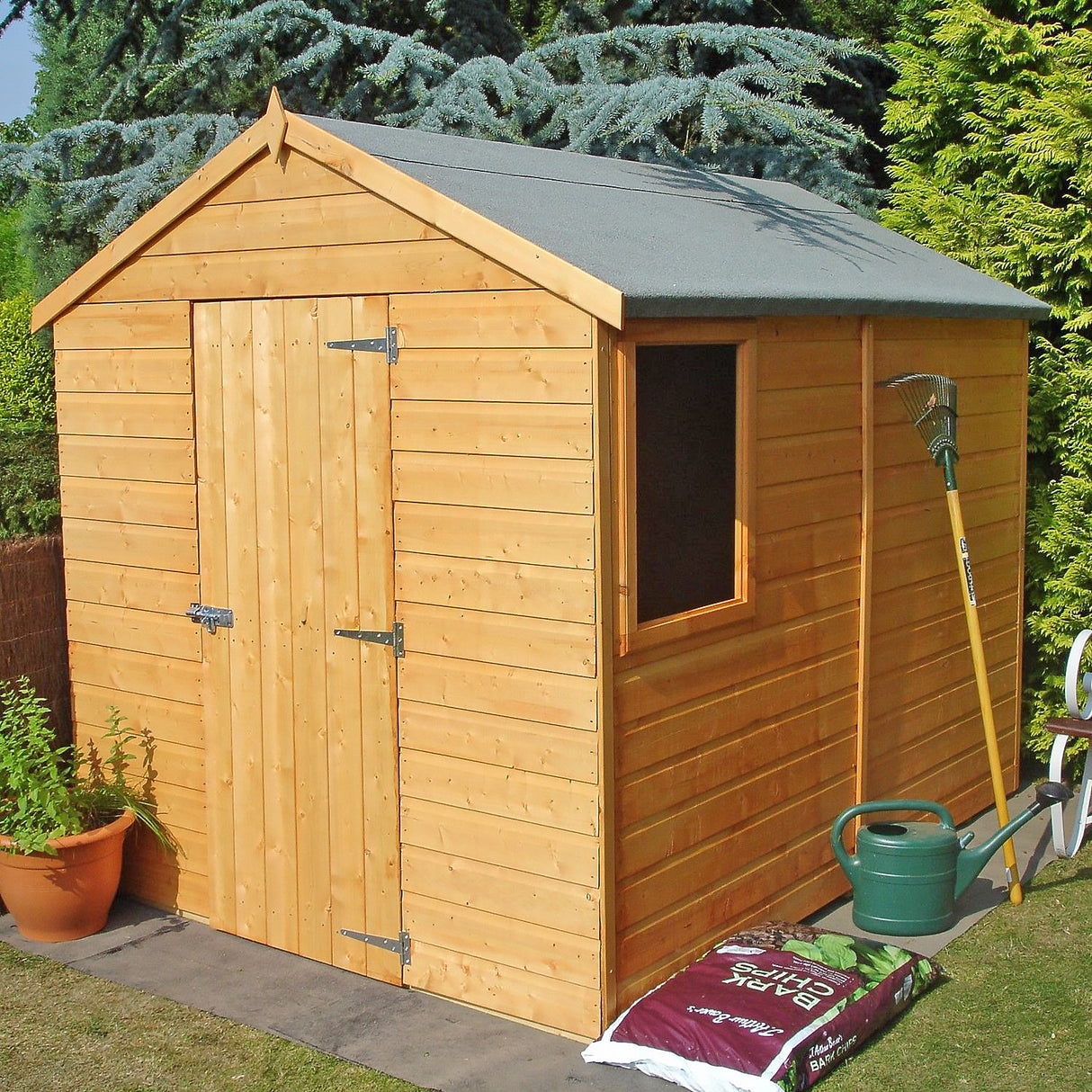 Shire Durham Single Door 8x6 Shed