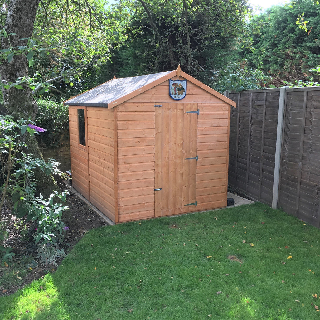 Shire Durham Single Door 8x6 Shed