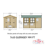 Shire Guernsey 7x10 Shed