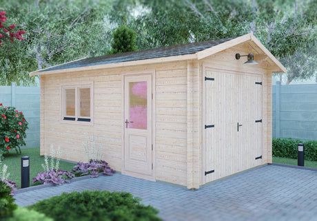 Shire 10x17 Apex 44mm Garage