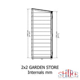 Shire Garden Store Shiplap 2x2 Pressure Treated