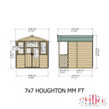 Shire Houghton(Vallance) Summerhouse 7x7