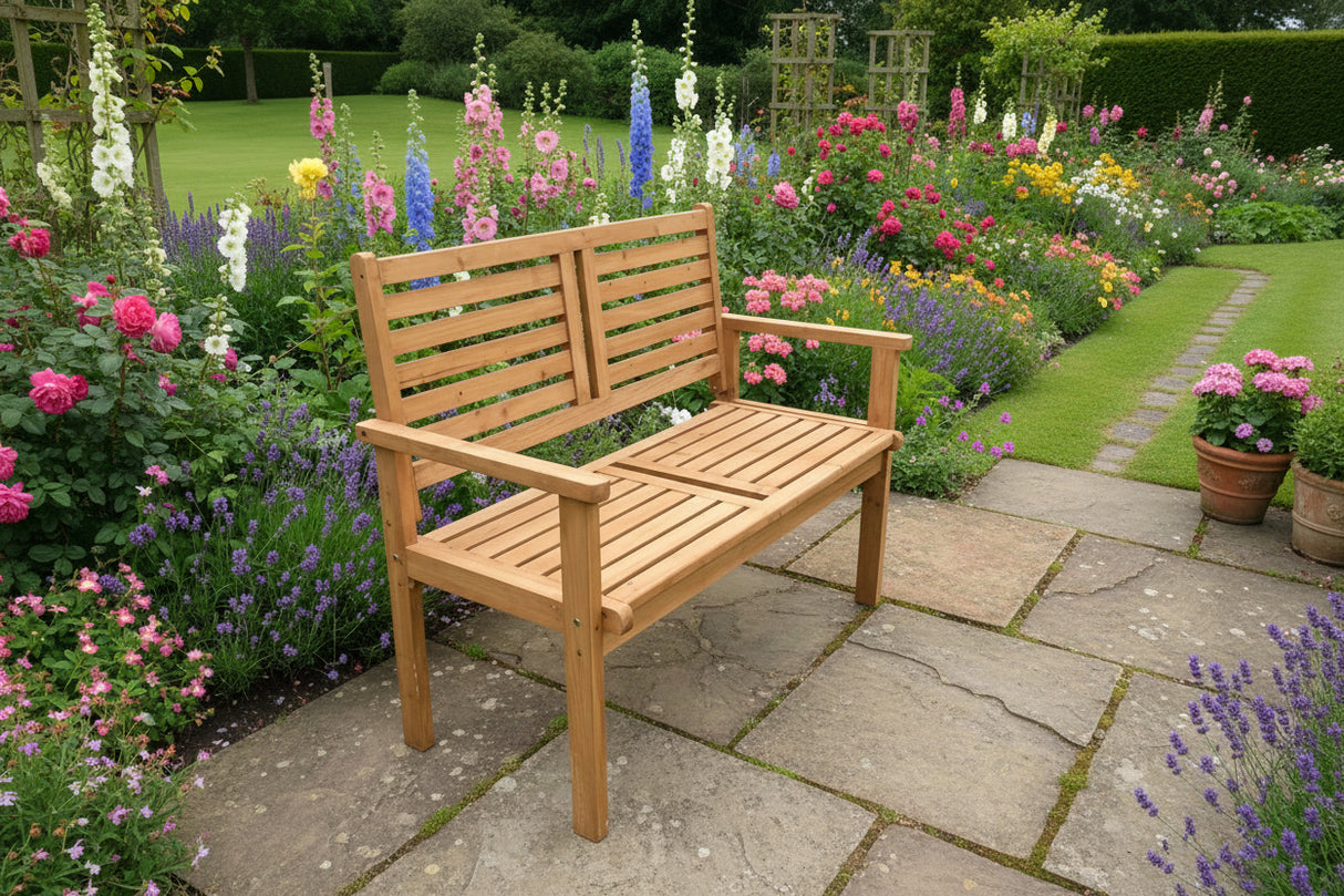 Florence Chinese Fir 2 Seater Bench