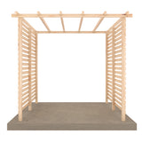 Shire 8x8 Ivy Pergola Kit with Sides