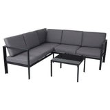 Kelly Corner Sofa and Table Garden Furniture Set