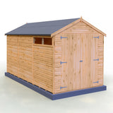 Langley 12 ft x 6 ft Shiplap Double Door Shed