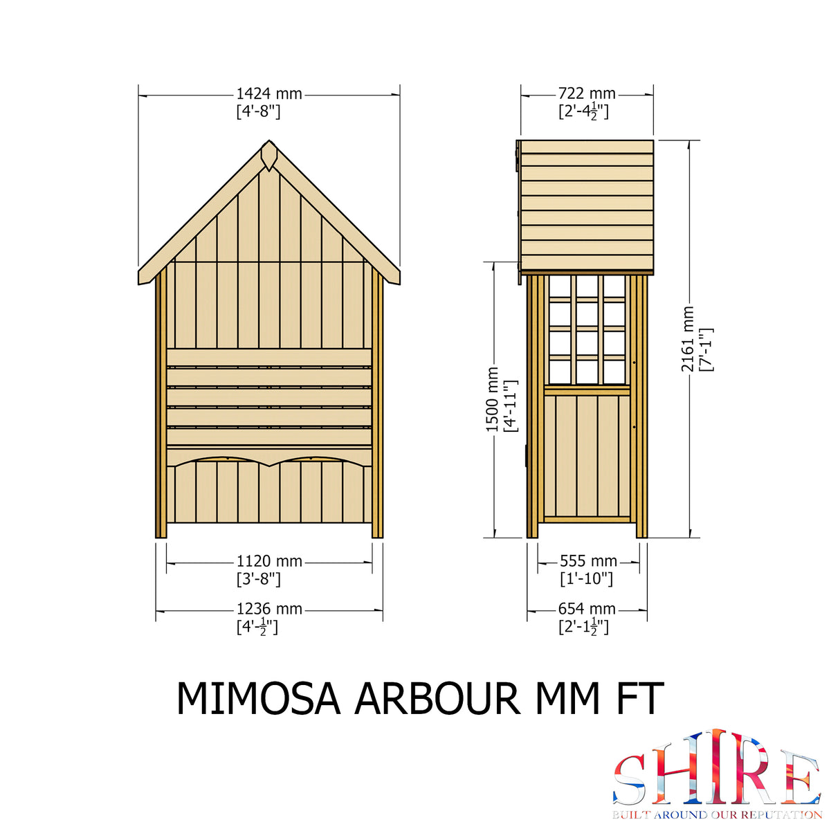 Shire Mimosa Arbour