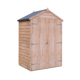 Garden Value Overlap 4 x 3 Double Door Shed