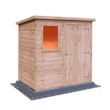 Shire Shiplap Pent Shed 6x4