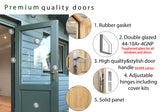 Shire 10x17 Apex 44mm Garage