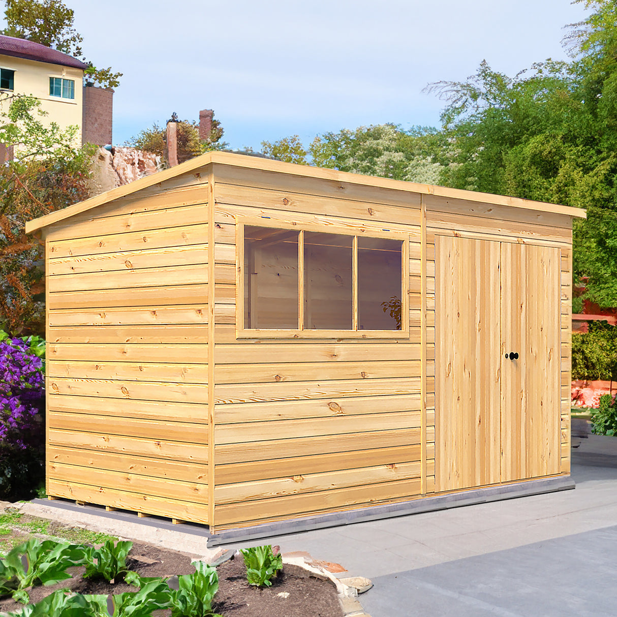 Shire Ranger 12 x 6 Pent Shiplap Shed