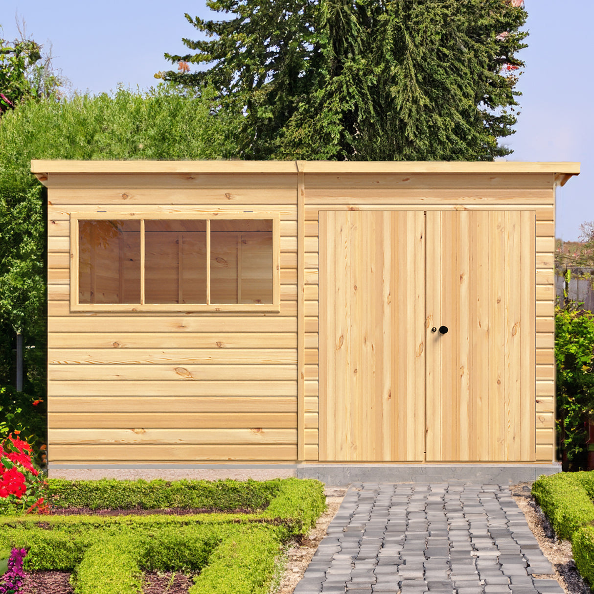 Shire Ranger 12 x 6 Pent Shiplap Shed