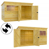 Shire Ranger 12 x 6 Pent Shiplap Shed