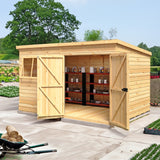 Shire Ranger 12 x 8 Pent Shiplap Shed