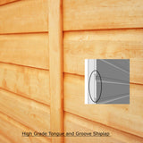 Shire Ranger 12 x 8 Pent Shiplap Shed