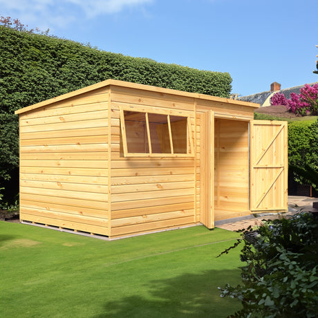 Shire Ranger 12 x 8 Pent Shiplap Shed