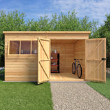 Shire Ranger 12 x 8 Pent Shiplap Shed