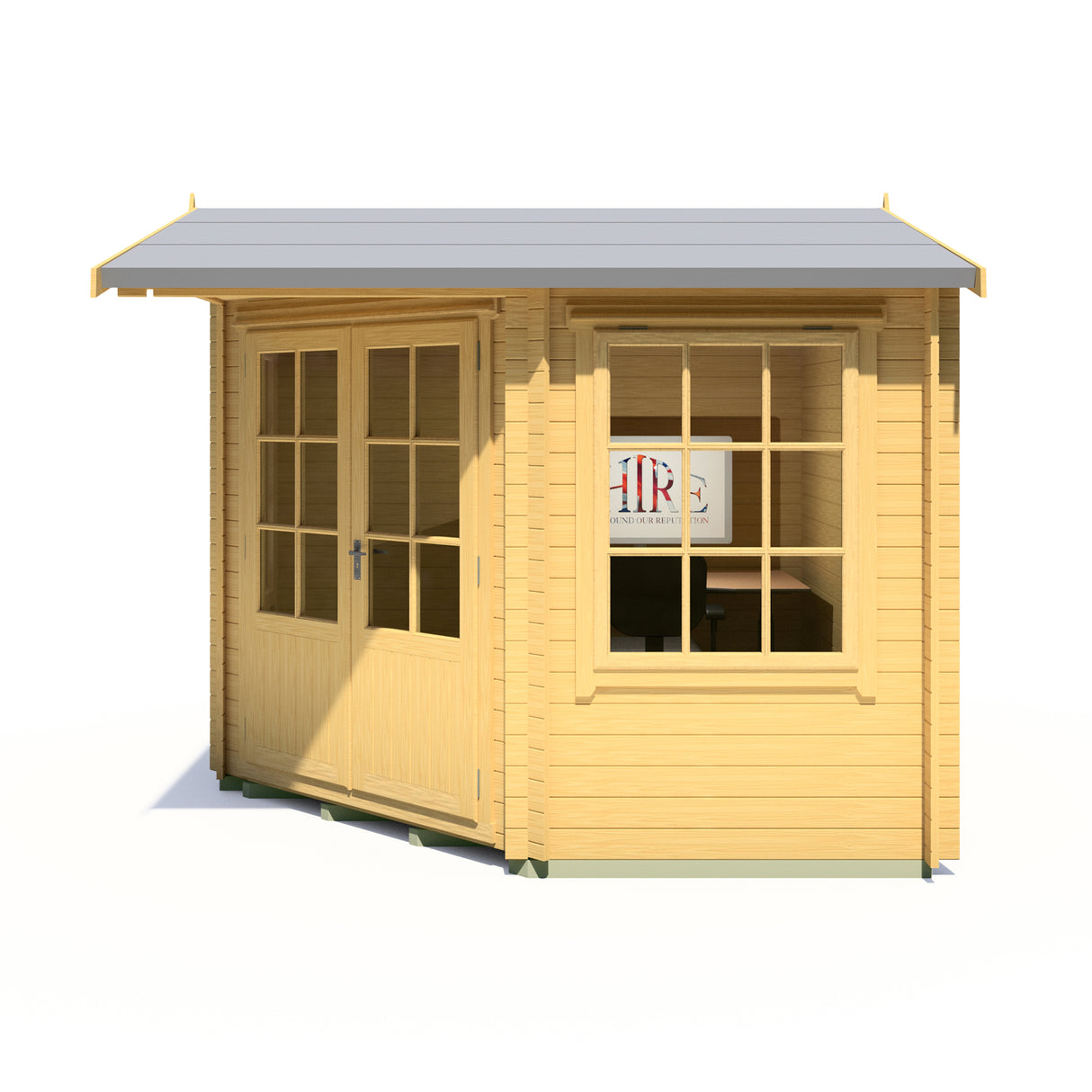 Shire Rochester 10x10 Corner Cabin