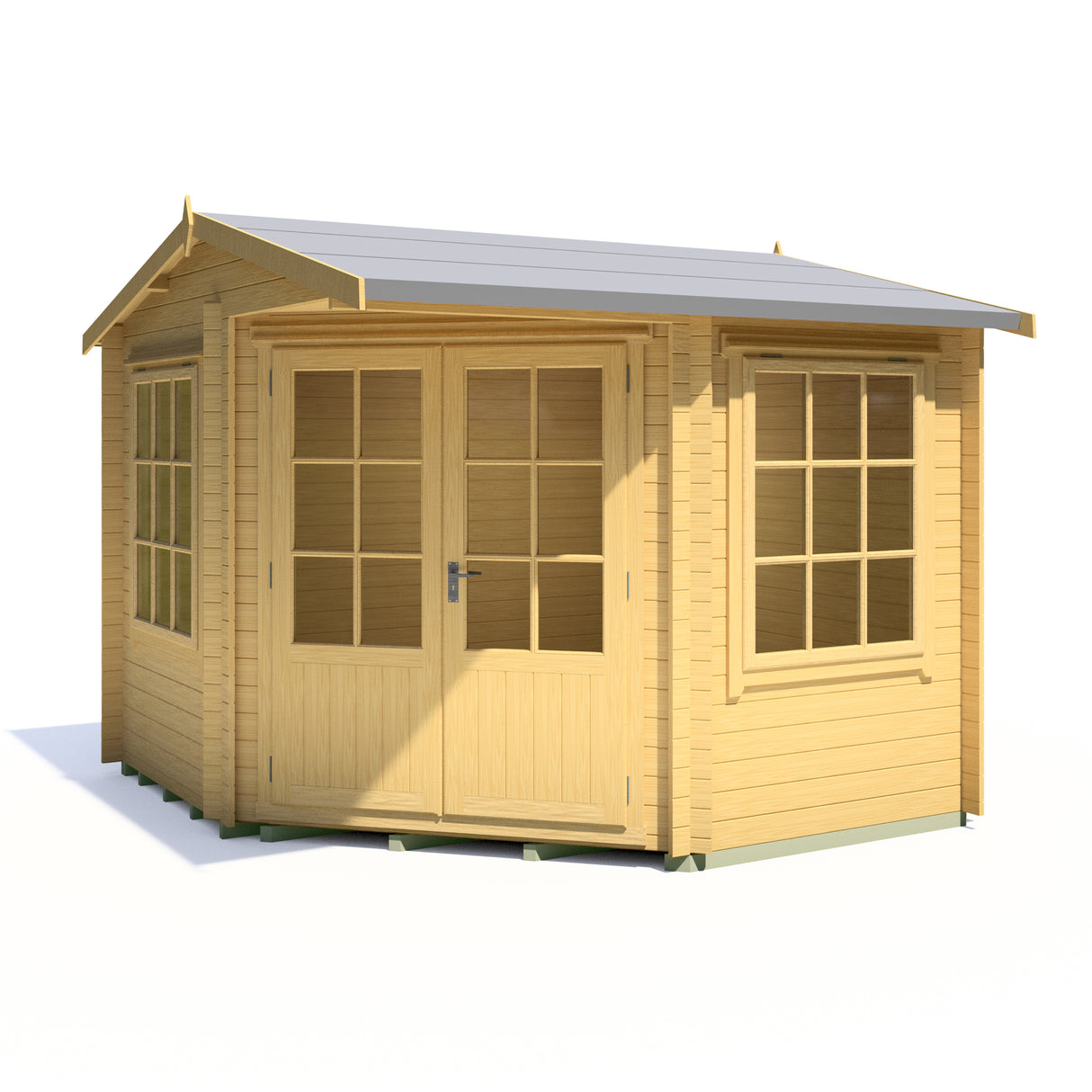 Shire Rochester 10x10 Corner Cabin