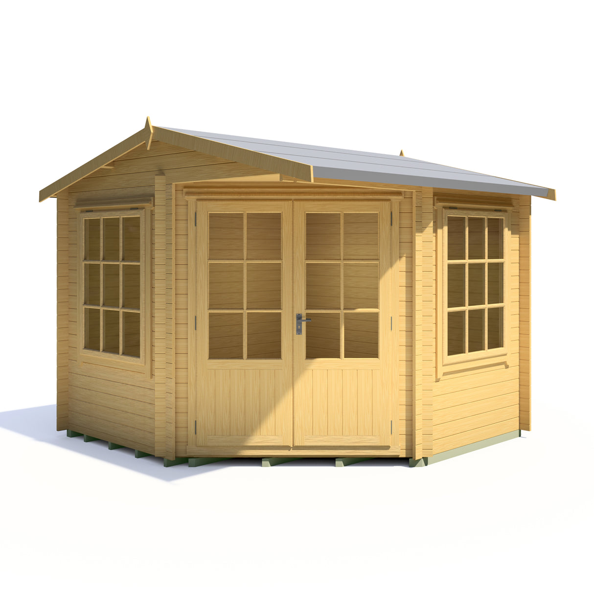Shire Rochester 10x10 Corner Cabin