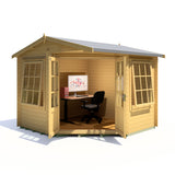 Shire Rochester 10x10 Corner Cabin