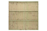 Standard Featheredge Panel Green 1.8m Vertical