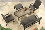 Atlas Reclining Garden Furniture Set 4 Seat 2 Year Warranty