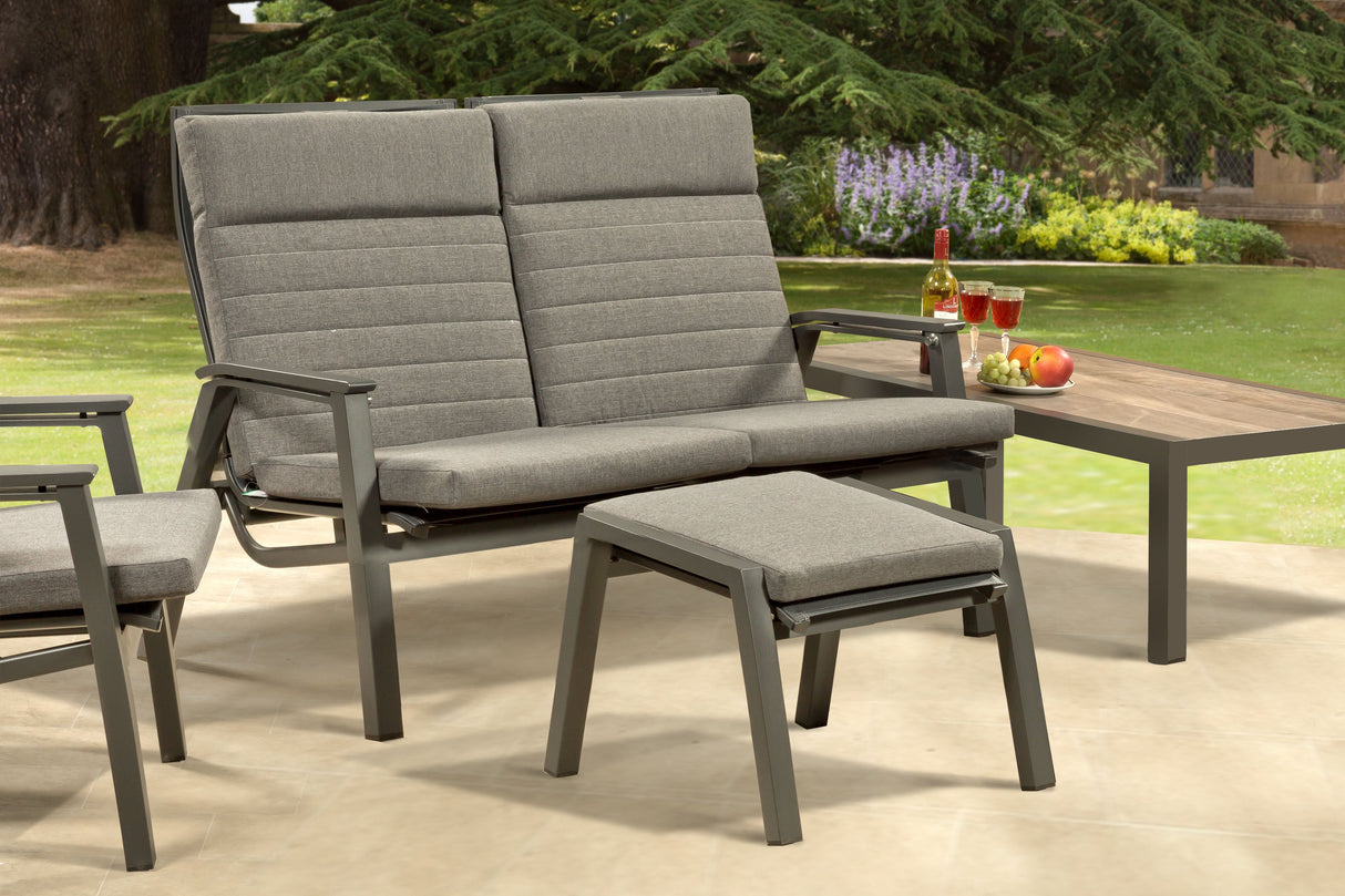 Atlas Reclining Garden Furniture Set 4 Seat 2 Year Warranty