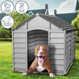 Small Dog Kennel - Grey