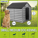 Small Dog Kennel - Grey