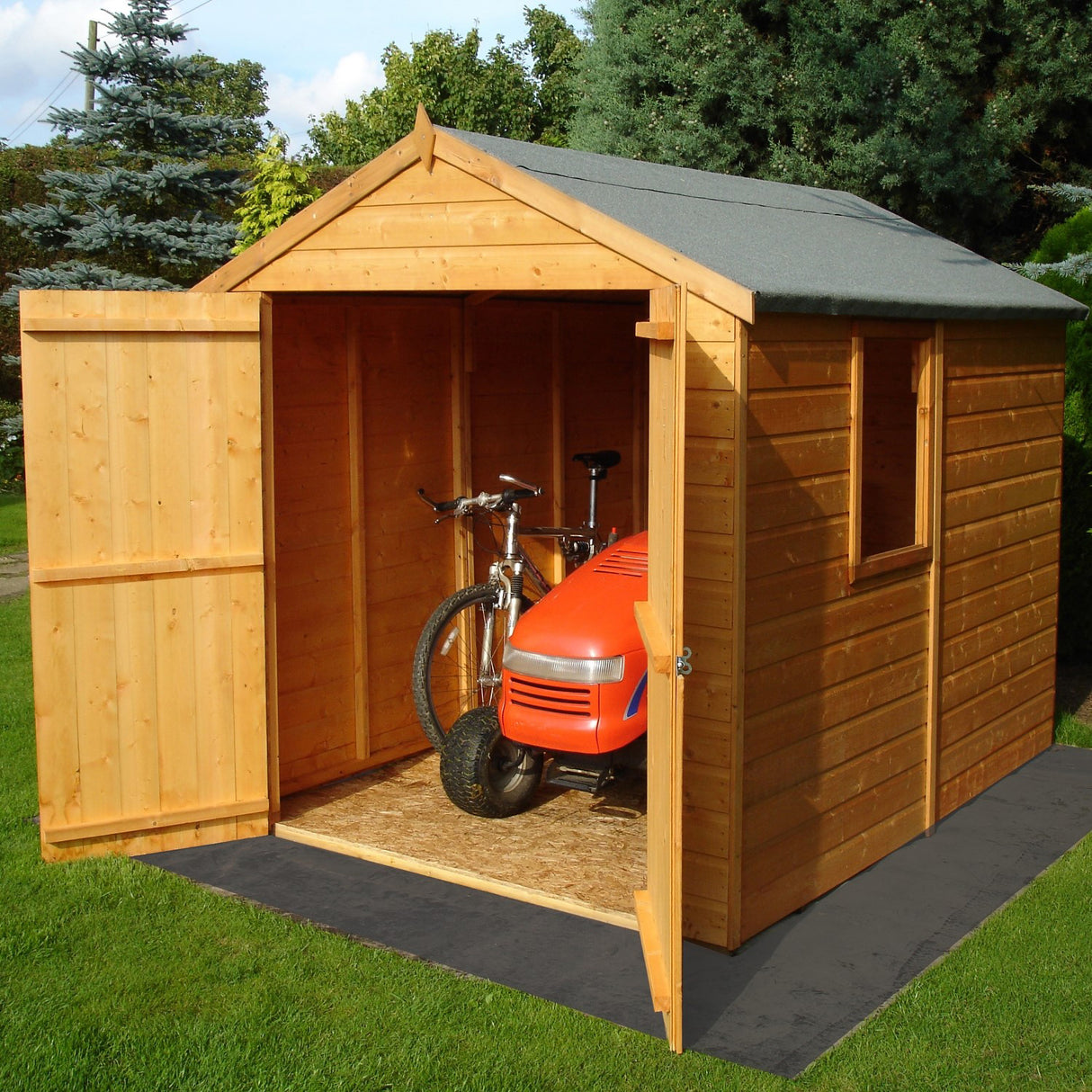 Shire Warwick Shed Double Door 8x6