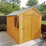 Shire Warwick Shed Double Door 8x6