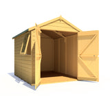 Shire Warwick Shed Double Door 8x6