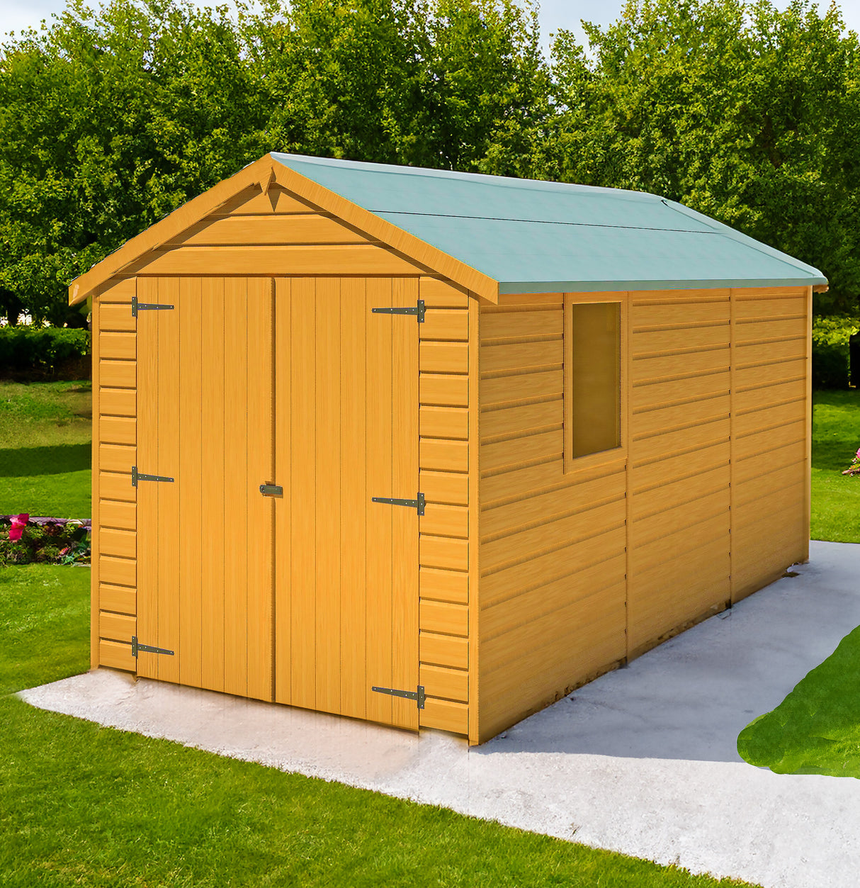 Shire Warwick 12x6 Double Door Shed