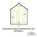Welburn 8 ft x 7 ft Summerhouse