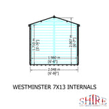 Shire Westminster 13x7 Summer House