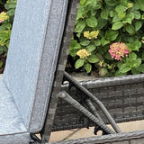 Amalfi Sun Lounger Bed with Side Table
