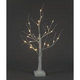 60cm White Birch Tree with 24 Warm White LEDs