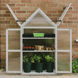 Dove Grey Wooden Grow House