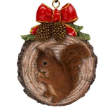 Hanging Squirrel Christmas Decoration