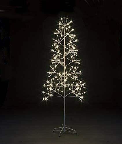 1.8m Firework Shape Tree with 184 Warm White LEDs
