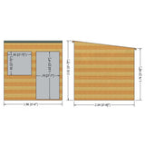 Shire Pent Shed 7x7