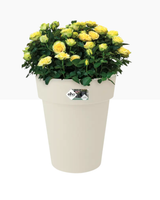 Elho Green Basics Top Planter High 35 - Flowerpot - cotton white