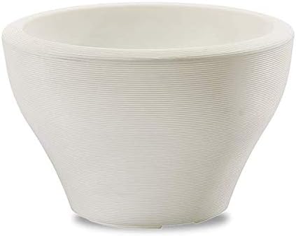 Crescent Garden Juno Round 16" Alpine White