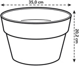 Loft Urban Bowl 35cm - Pistachio Green